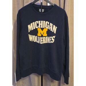 OTS Crewneck Michigan Wolverines‎ Sweatshirt Mens Size Large Navy